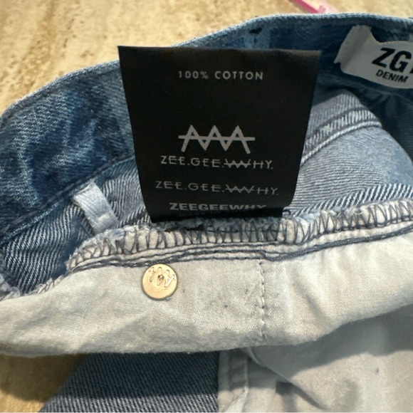 NWT ZIGGY Denim - ZGY DENIM Kick Skirt Size 26 - Picture 12 of 13